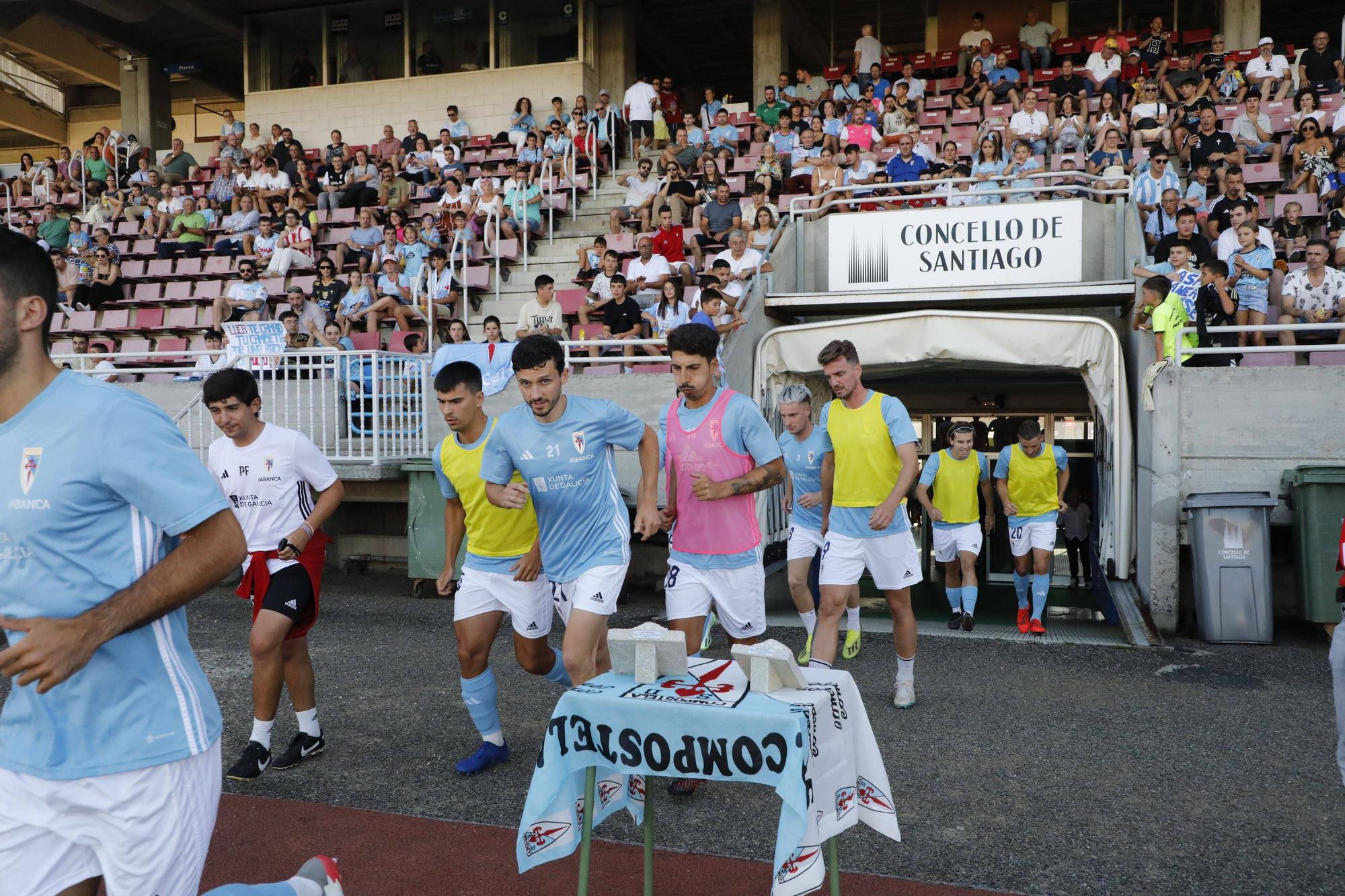 El Celta Golea al Compos en el ansiado choque amistoso