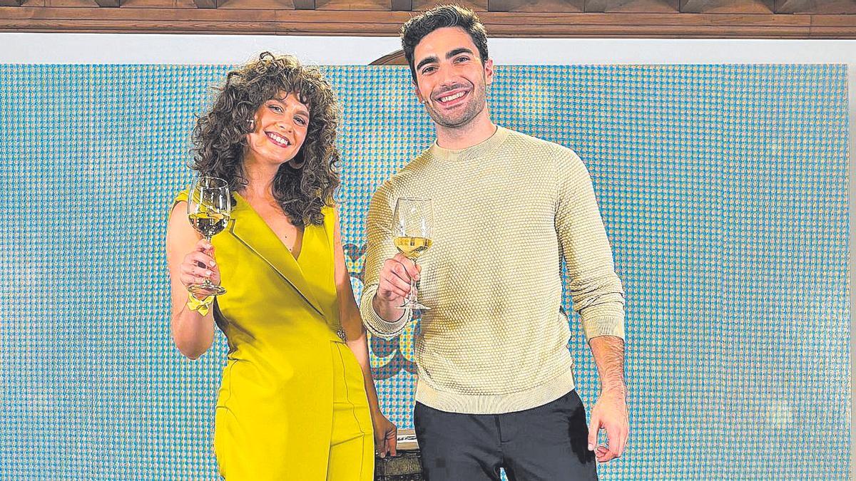 Alba Mancebo e David Vilares, presentadores de ‘Morra o conto’