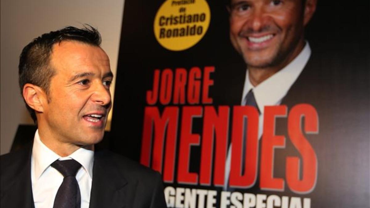 Jorge Mendes ha vuelto a la órbita del Barça 13 años después