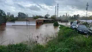 Más de 200 personas rescatadas del agua en dos municipios de Badajoz