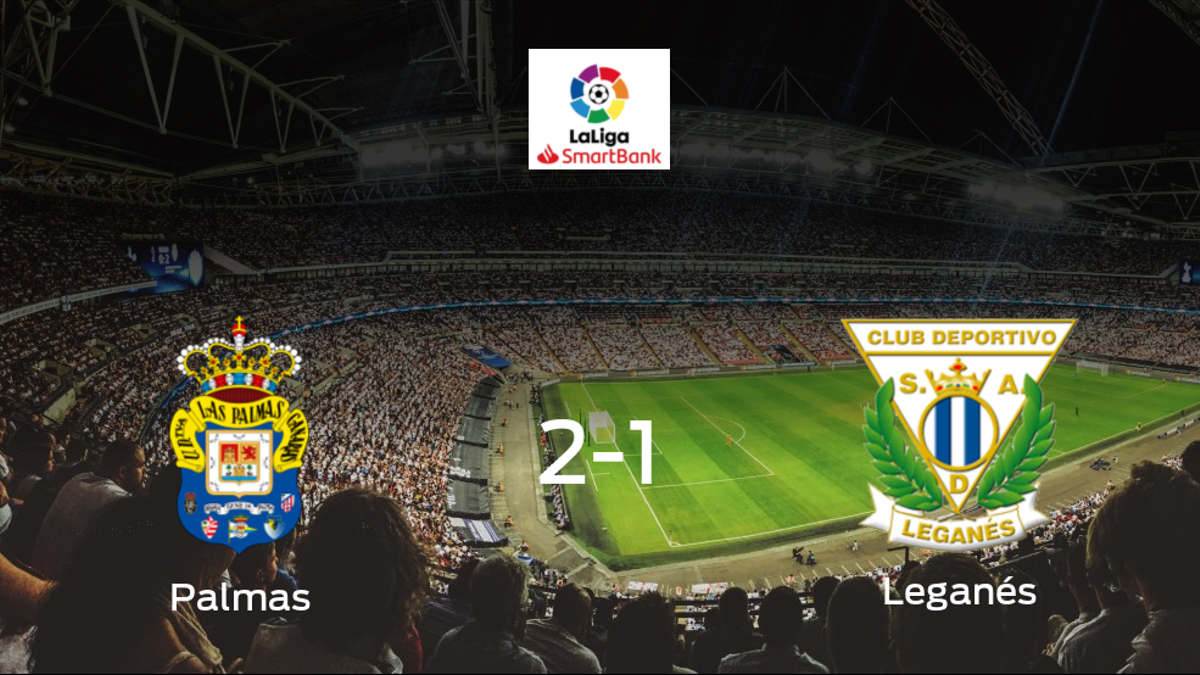 Tres puntos para el equipo local: Las Palmas 2-1 Leganés