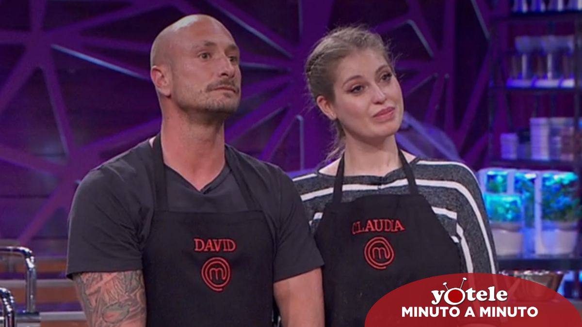 David y Claudia en el veredicto final de la gala 11 de 'Masterchef 10'