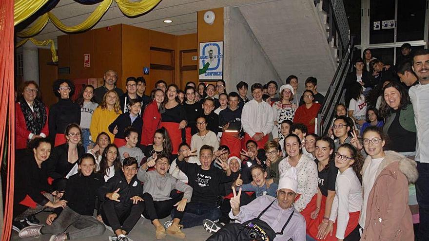 Cena solidaria de alumnos del IES Marratxí