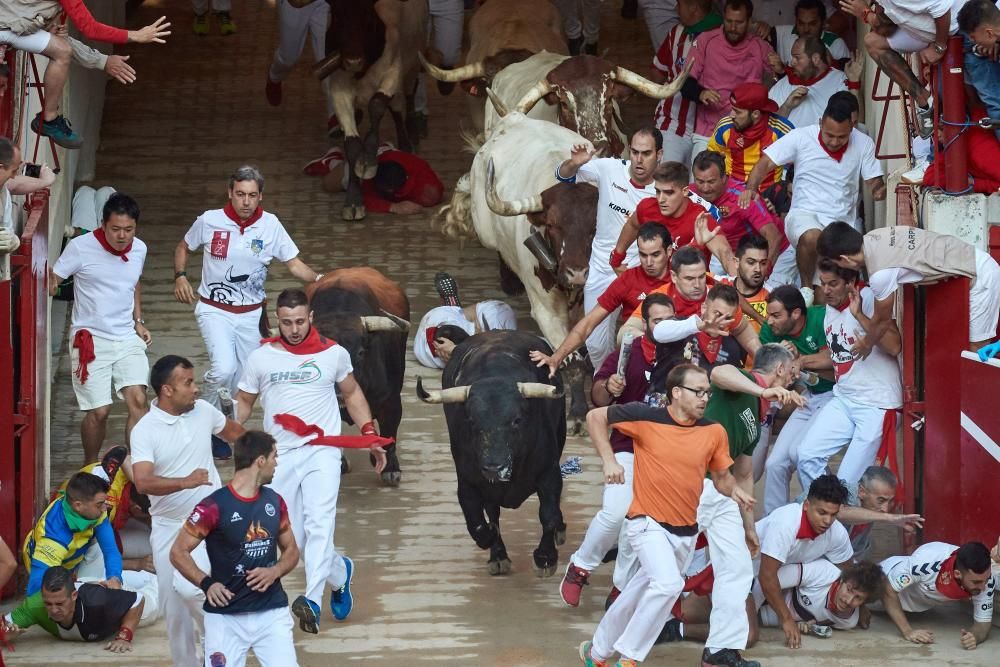 Sexto encierro de los Sanfermines 2019