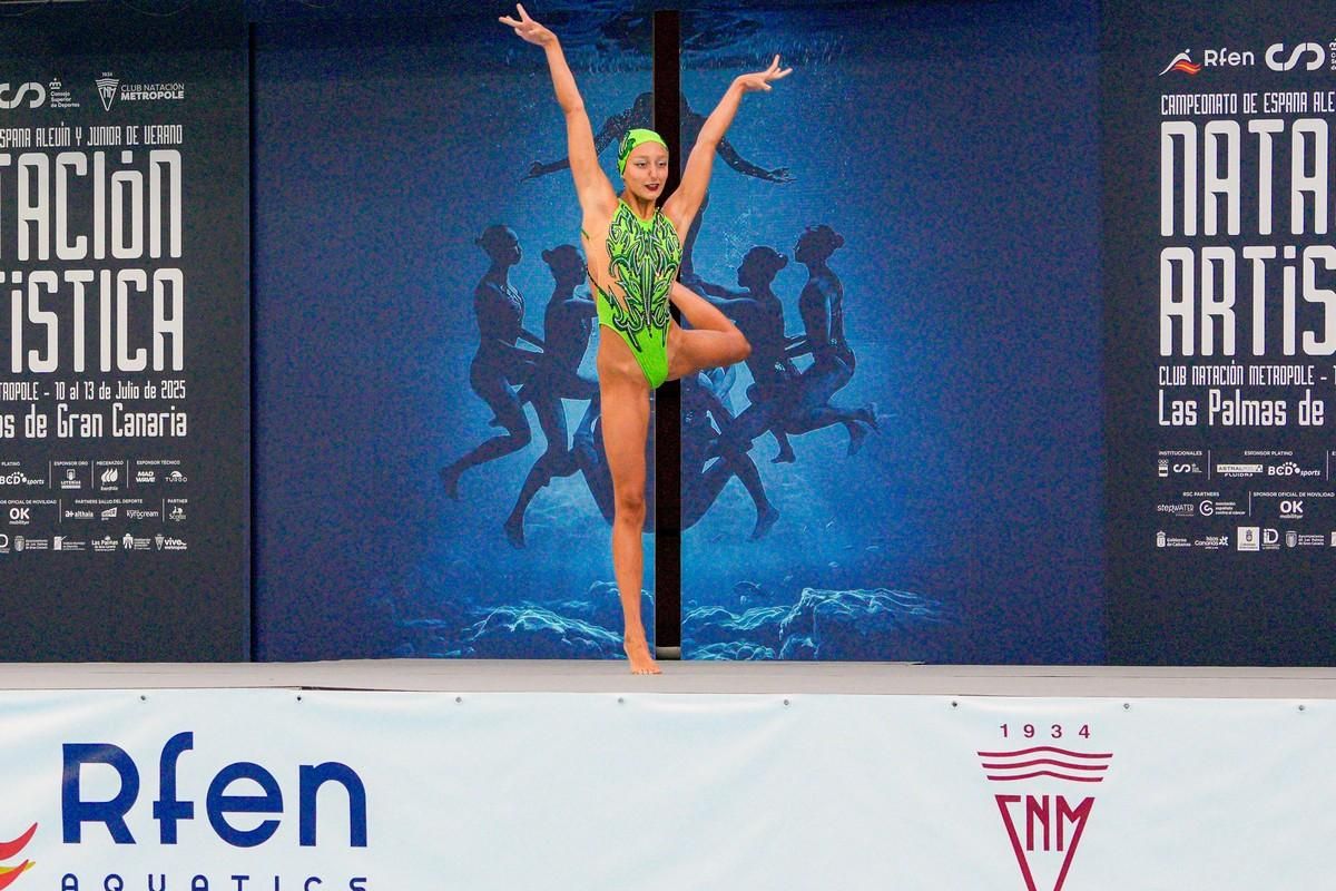 Metropole: Campeonato de España alevín y júnior de Verano de Natación Artística