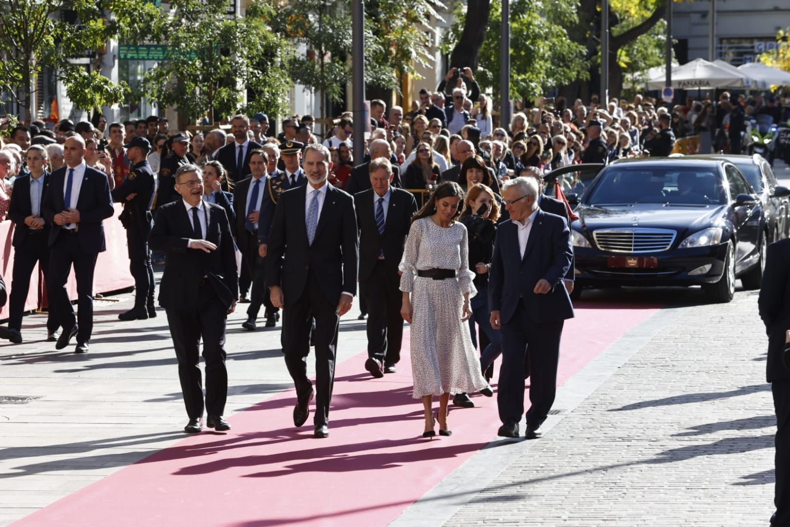 La llega de los Reyes a la Lonja de València