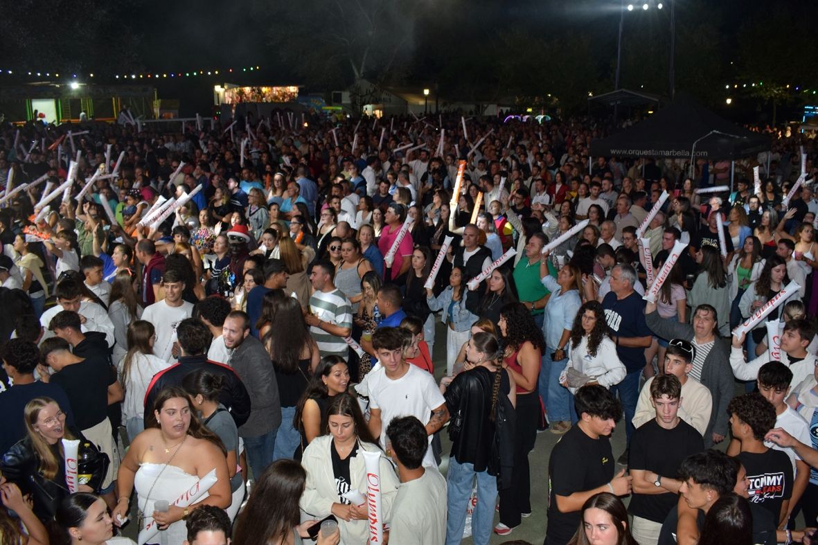 Un momento de la celebración de la fiesta de la caña y la anguila celebrada en Valga.