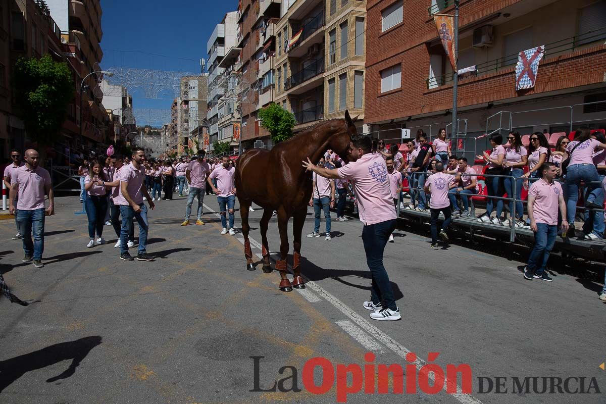 Pasacalles caballos del vino al hoyo