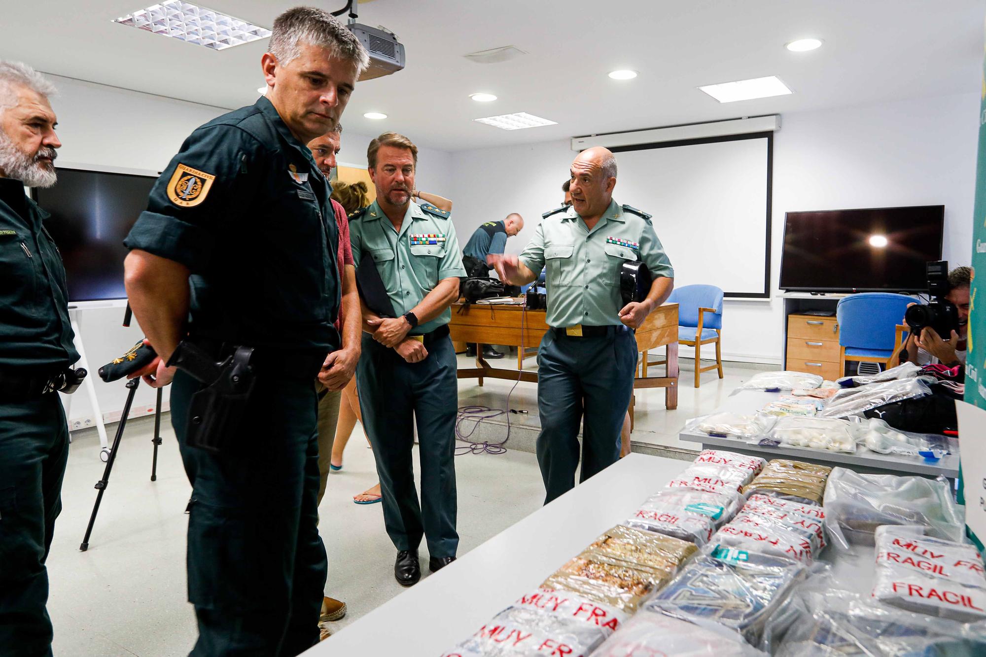 La Guardia Civil intercepta 16 kilos de cocaína en Ibiza en dos incautaciones