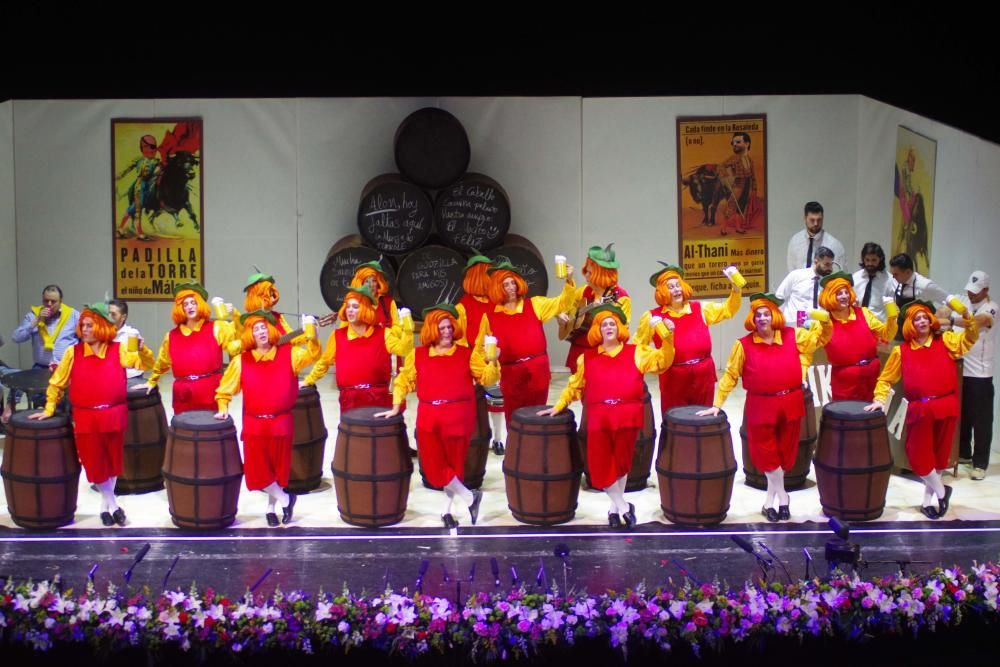 Las imágenes de la tercera sesión de semifinales del Concurso Oficial de Agrupaciones de Canto del Carnaval de Málaga