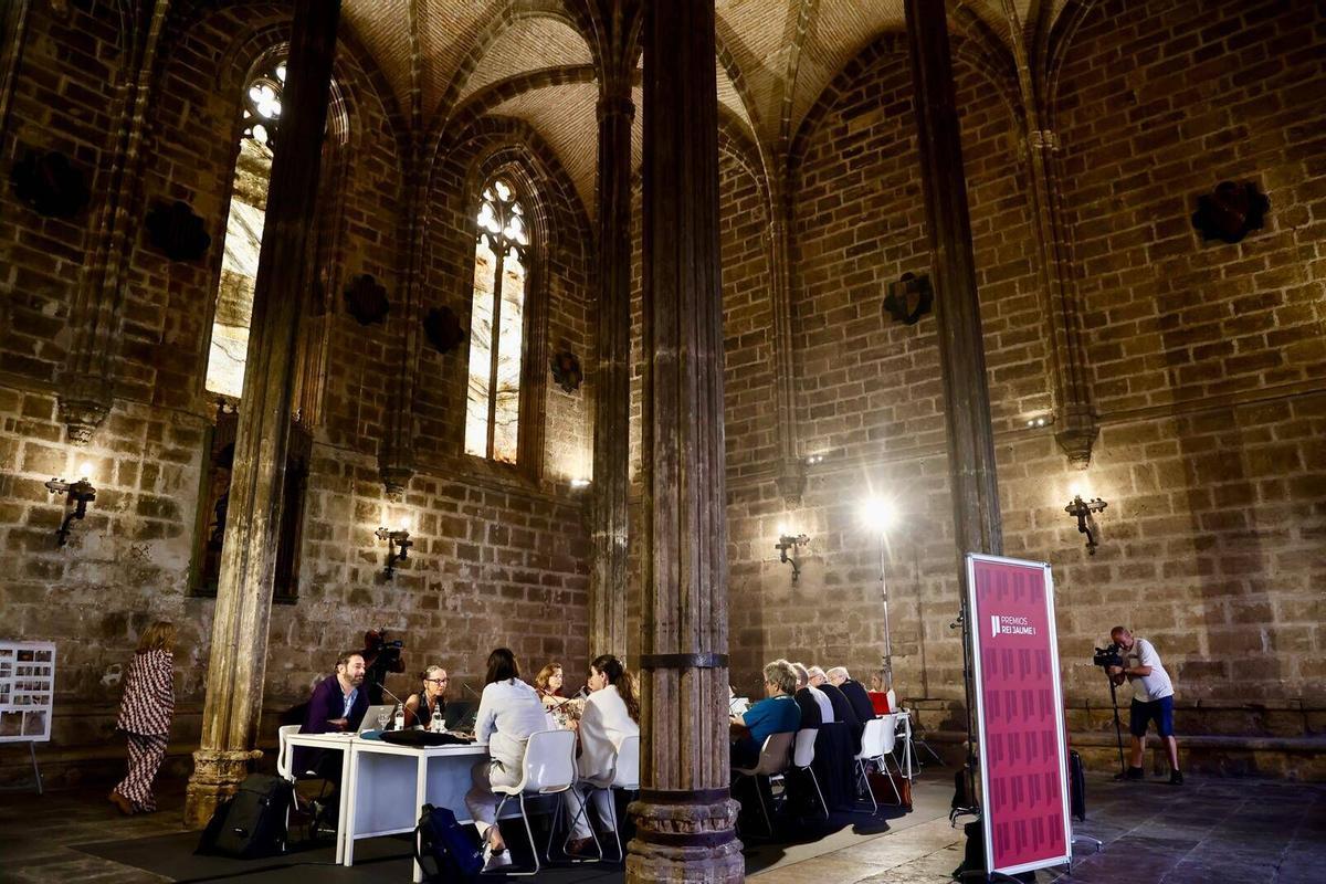 Deliberación del jurado de los Premios Rei Jaume I 2026 en Capitanía General