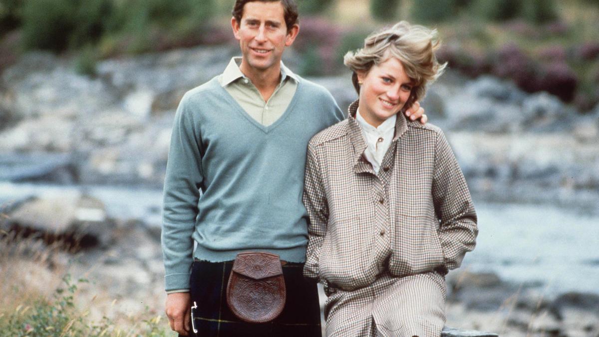 El actual rey Carlos III y Diana de Gales, en su luna de miel