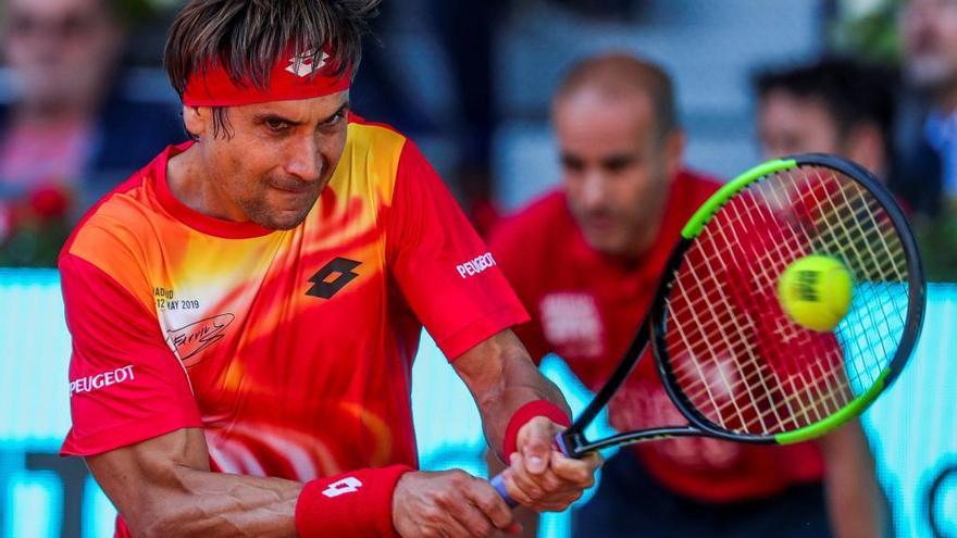 Ferrer vence a Bautista en Madrid | EFE/JuanJo Martin