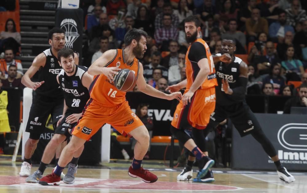 Valencia Basket - Bilbao Basket, en imágenes