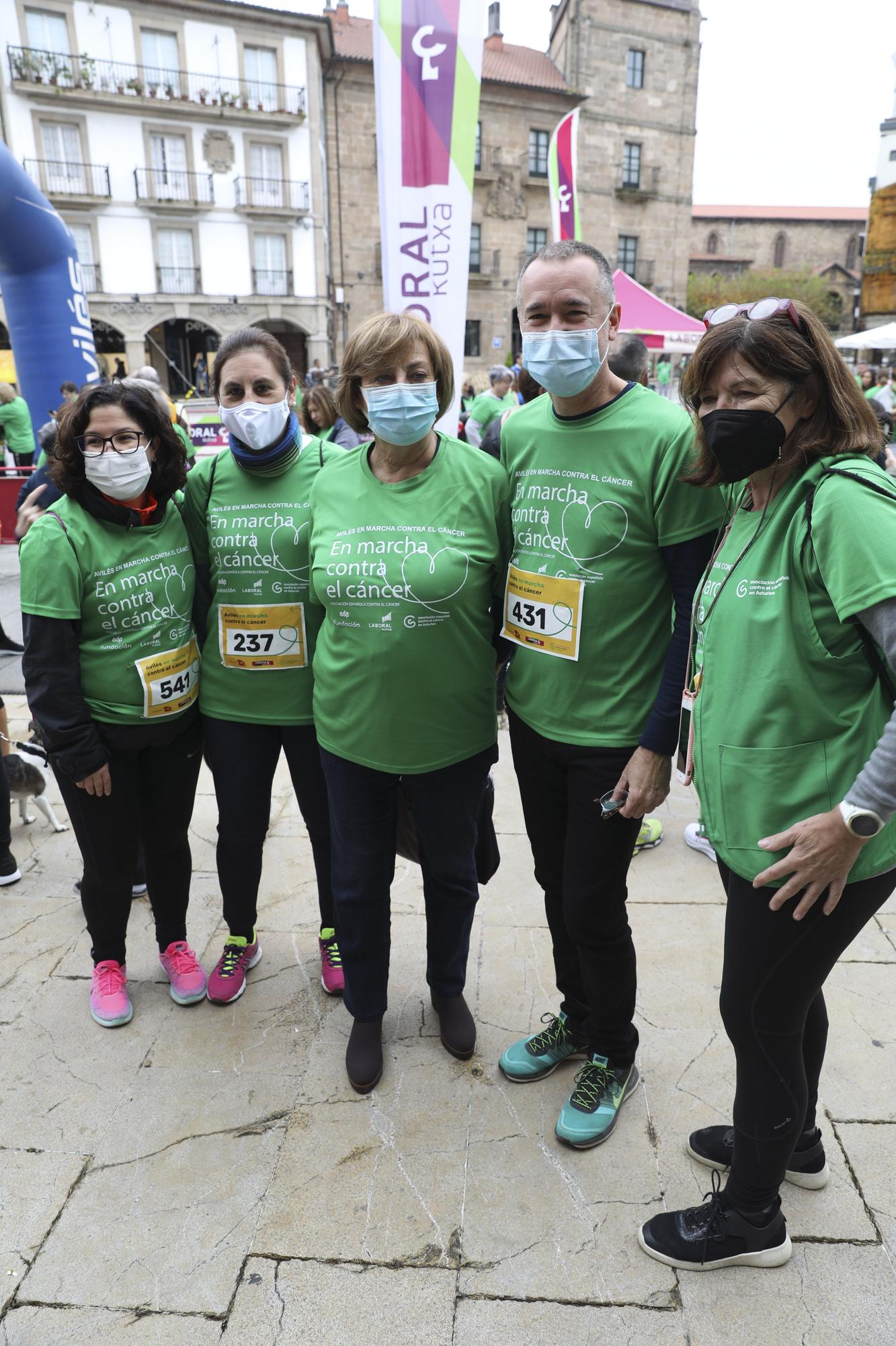 Marcha contra el cáncer de Avilés