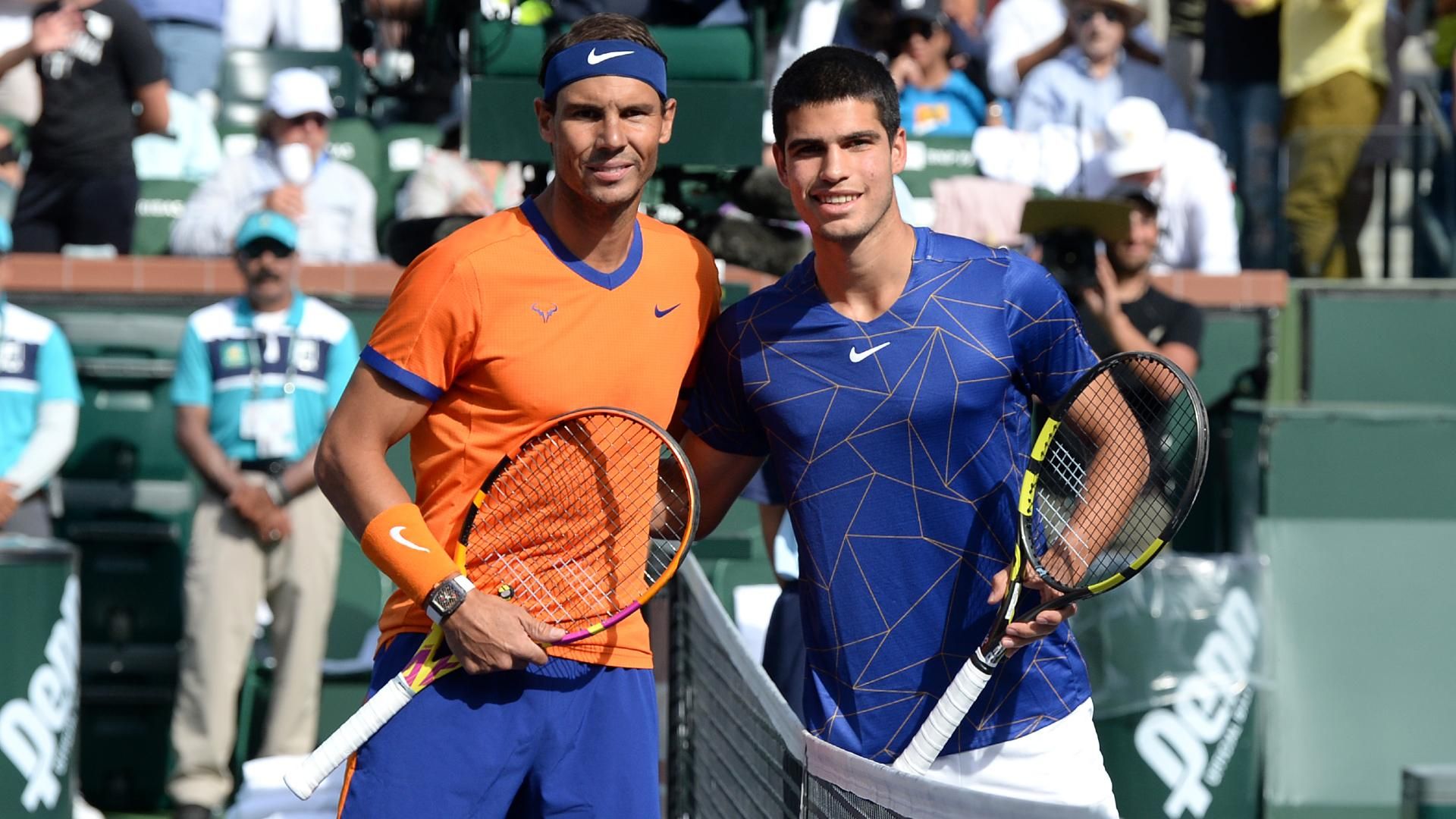 Nadal y Alcaraz en Indian Wells