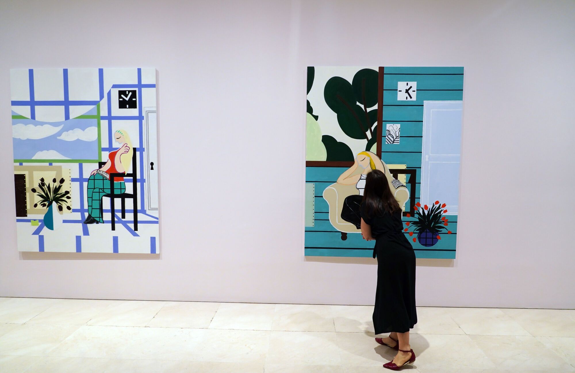 La exposición 'Farah Atassi. Genius Loci' del Museo de Málaga