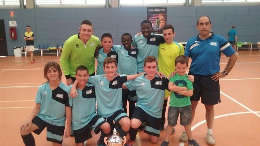 IES Rodanas, campeón de Aragón infantil de fútbol sala