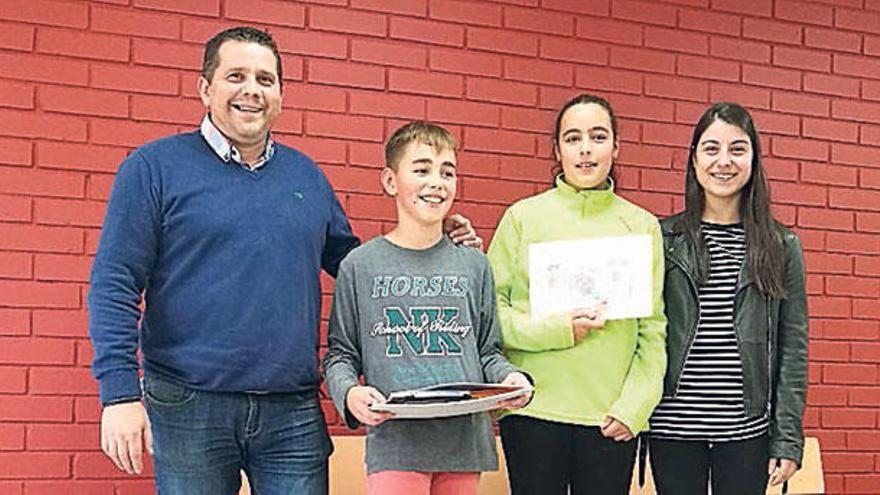 Ganadores del concurso de dibujo de Agadea.