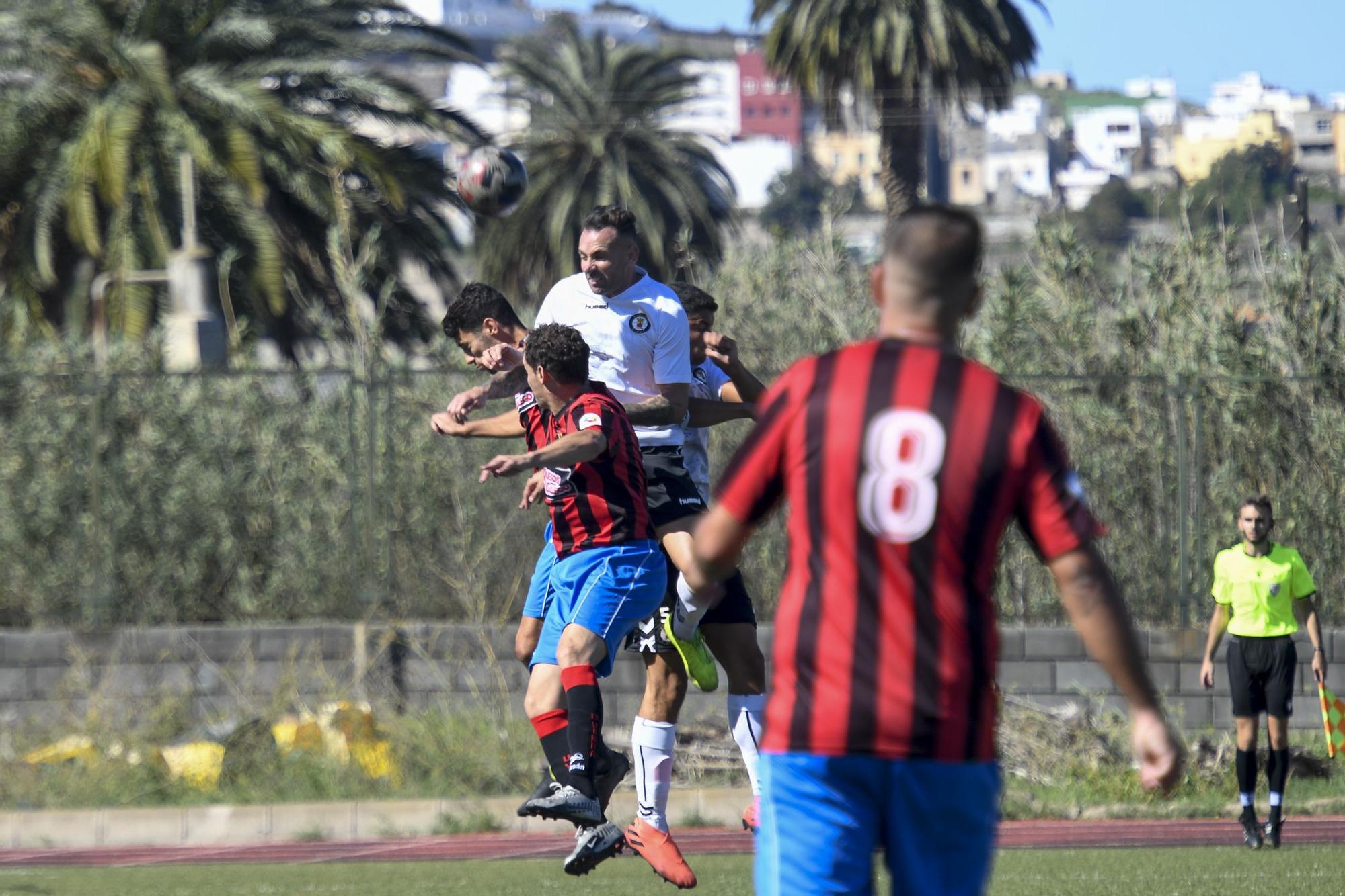 Partido entre el Arucas y el Unión Viera, de Tercera División