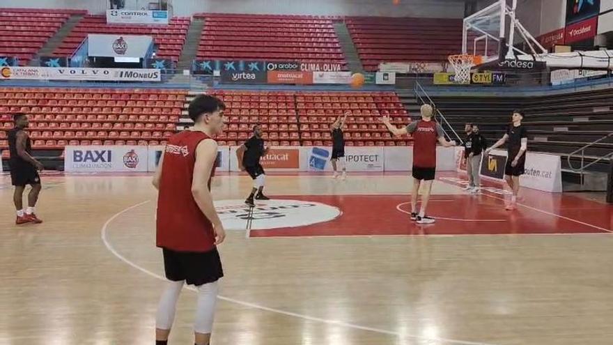 Pauly Paulicap, el nou fitxatge del Baxi Manresa, ja s'ha estrenat al Nou Congost