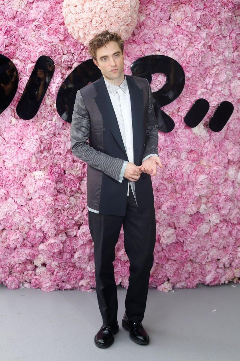 Robert Pattinson en el desfile de Dior Homme en París