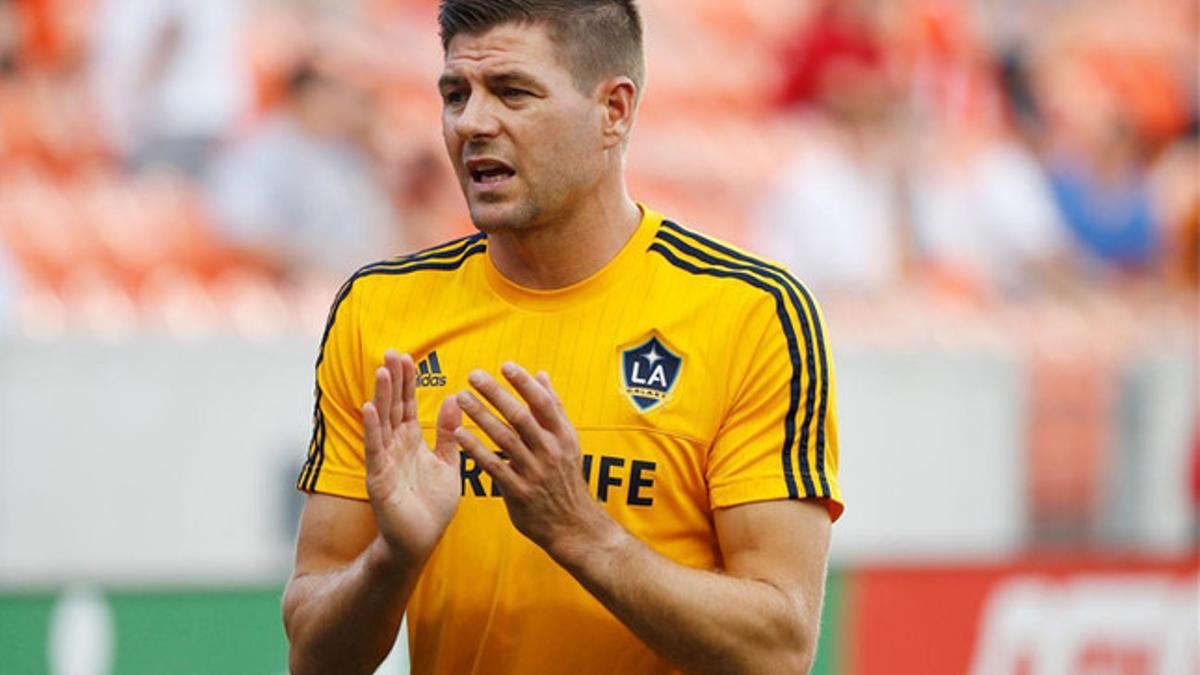 Steven Gerrard, exjugador de los LA Galaxy y del Liverpool