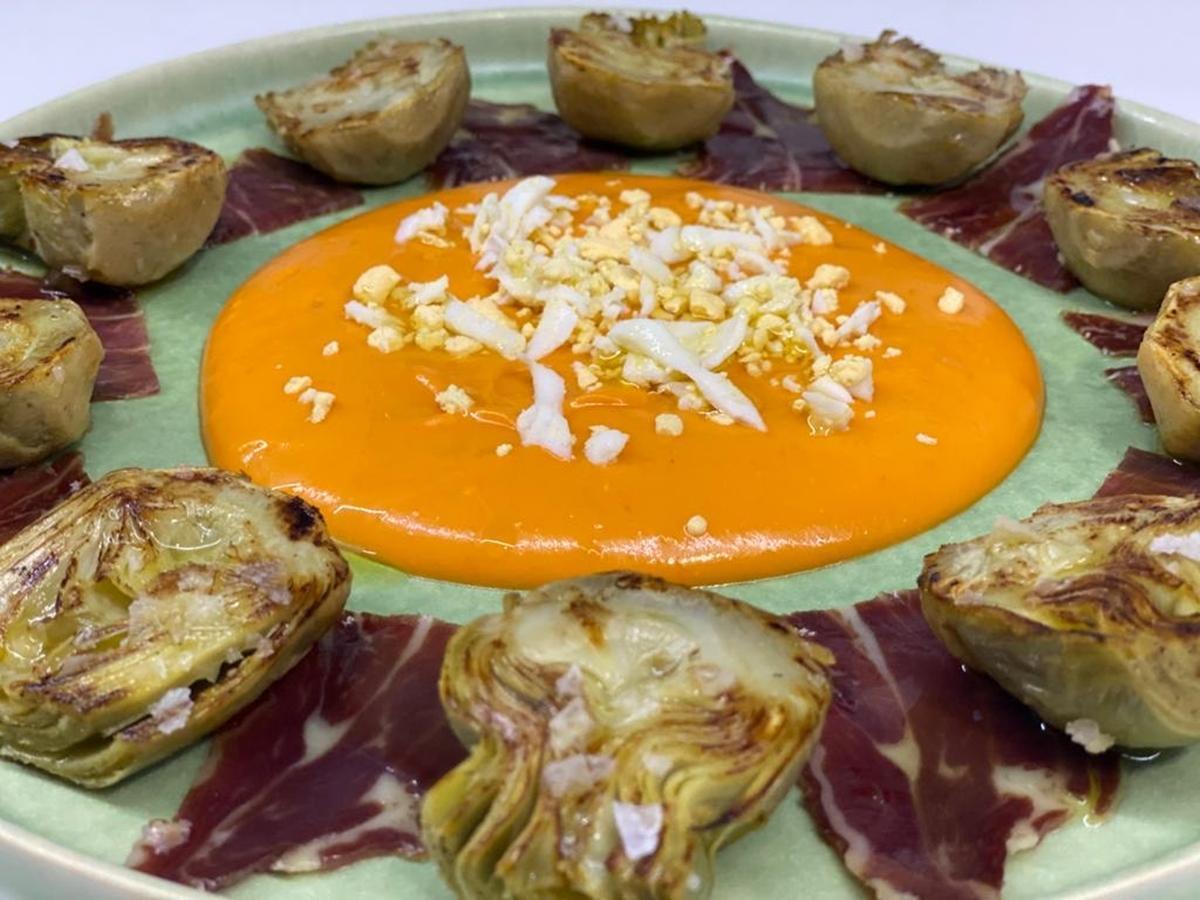 Las alcachofas, uno de los platos más demandados por los clientes.
