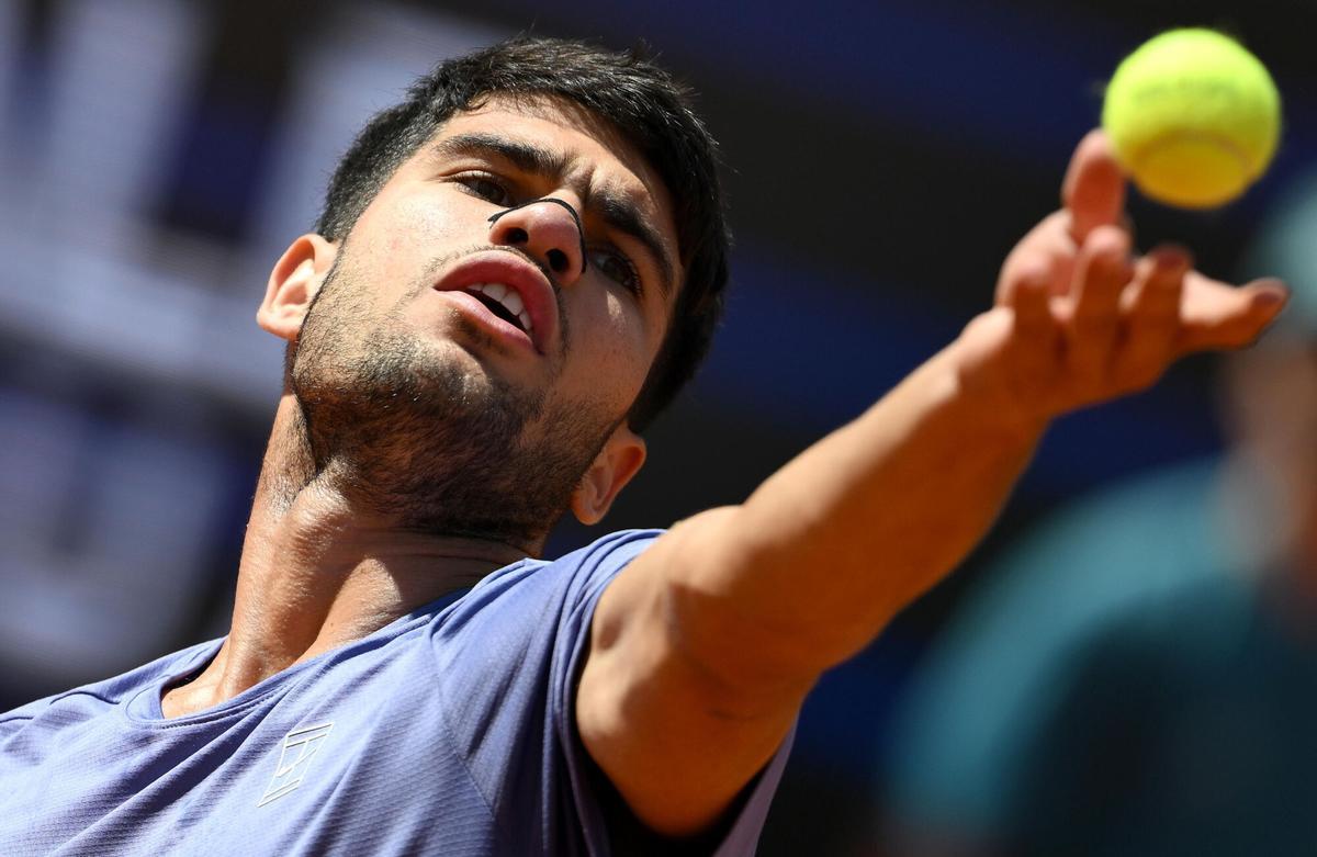 Alcaraz, a su servicio en Roma