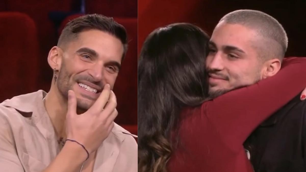 Edi y Manu, en la gala 12 de 'Gran hermano'.