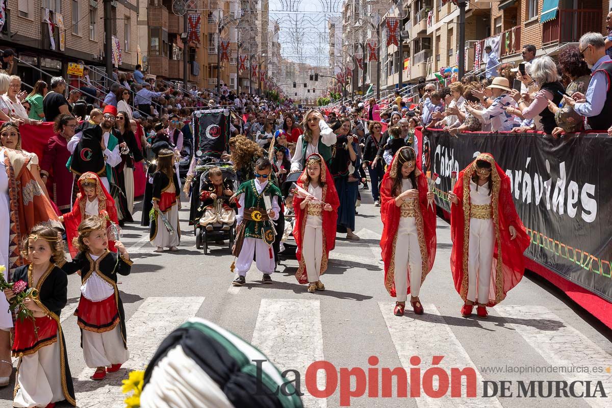 Desfile infantil del Bando Moro en las Fiestas de Caravaca