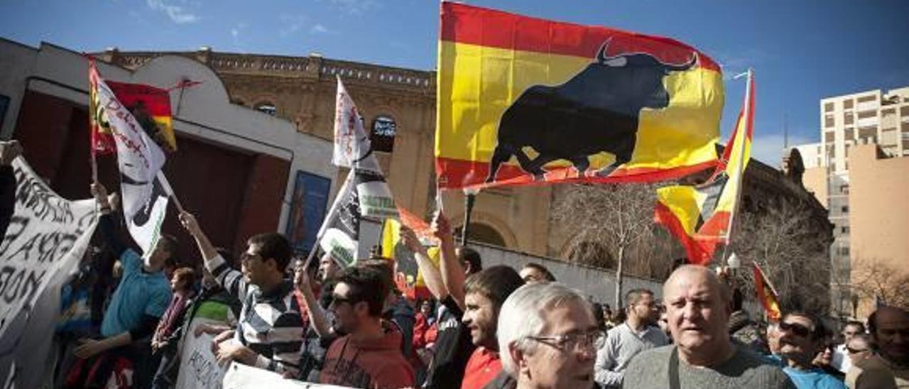 La manifestación antitaurina del día 14 enfrenta a aficionados y animalistas