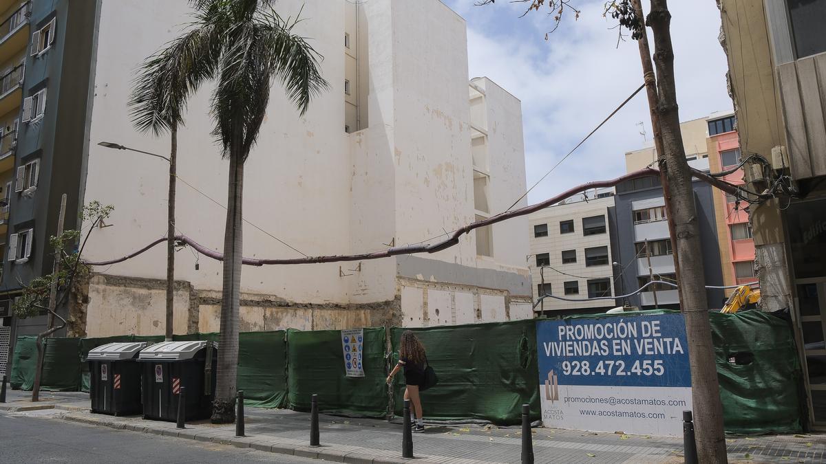 Un solar para la construcción de viviendas