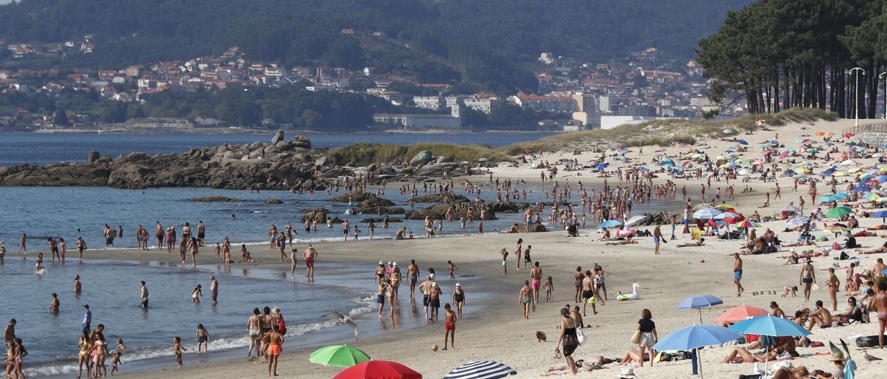 Playa de Samil, el verano pasado