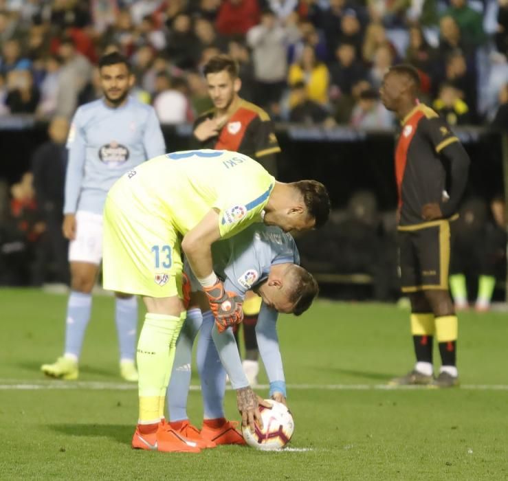 Las fotografías del partido en Balaídos entre Celta y Rayo Vallecano