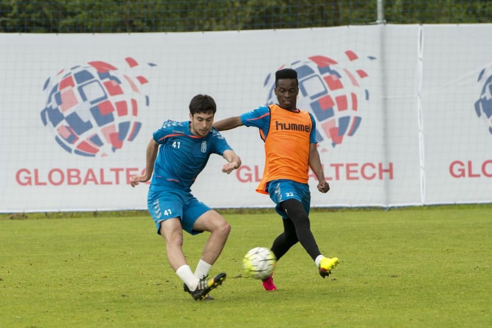 Entrenamiento del Real Oviedo