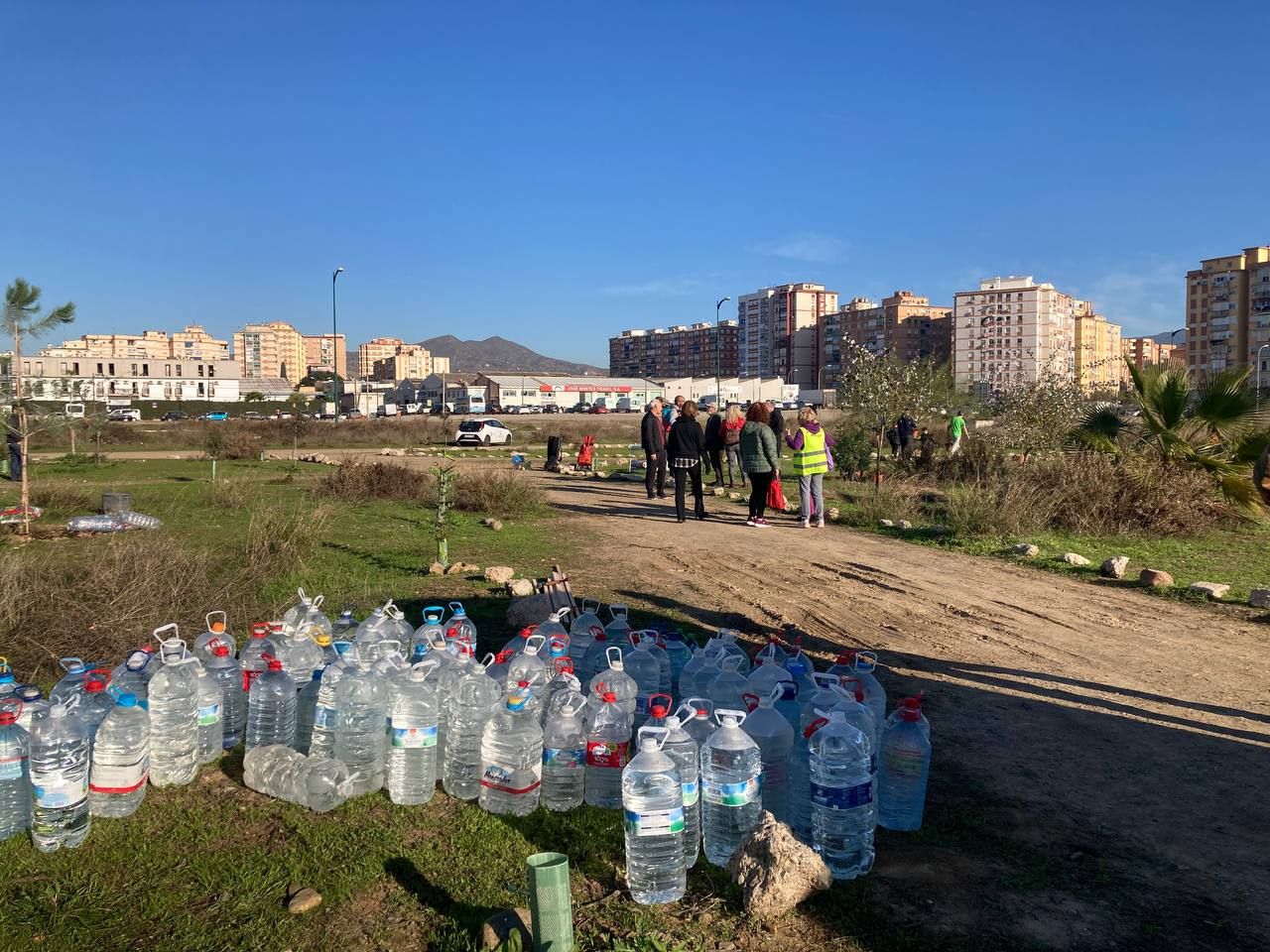 Bosque Urbano planta otros 30 árboles en los antiguos terrenos de Repsol