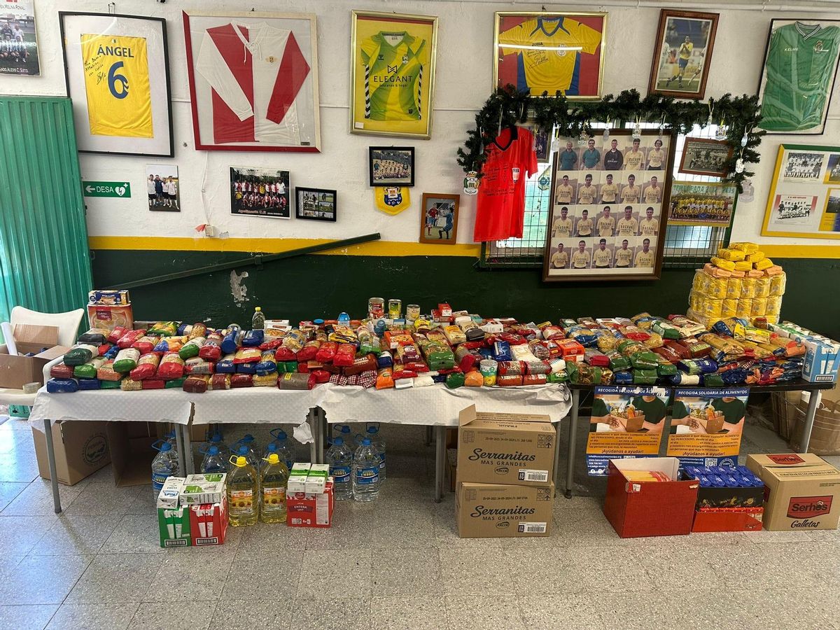 Recaudación de alimentos del primer torneo solidario en 2024