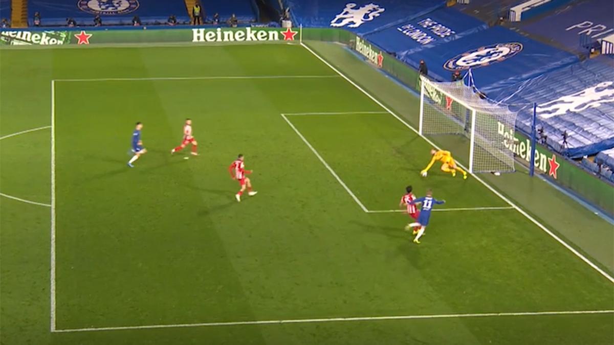 Las paradas de Oblak en Stamford Bridge