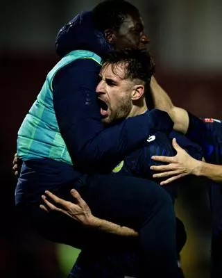 Barbero marca su primer gol en la liga portuguesa