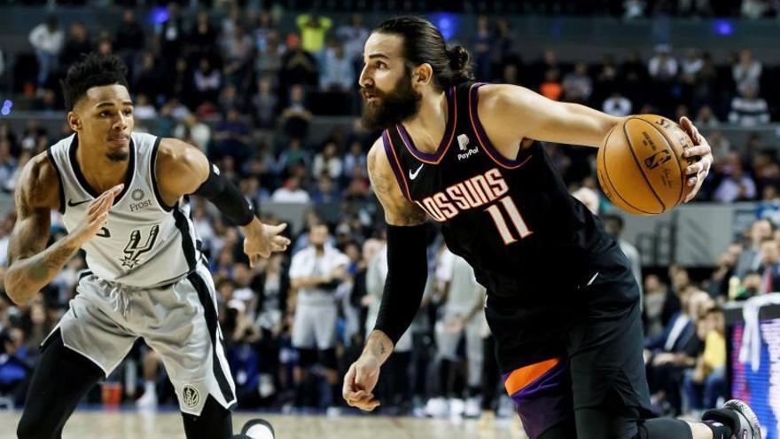 Ricky Rubio, durante el último partido.