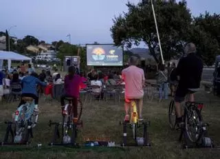 Cinco continentes de bicicletas no cine