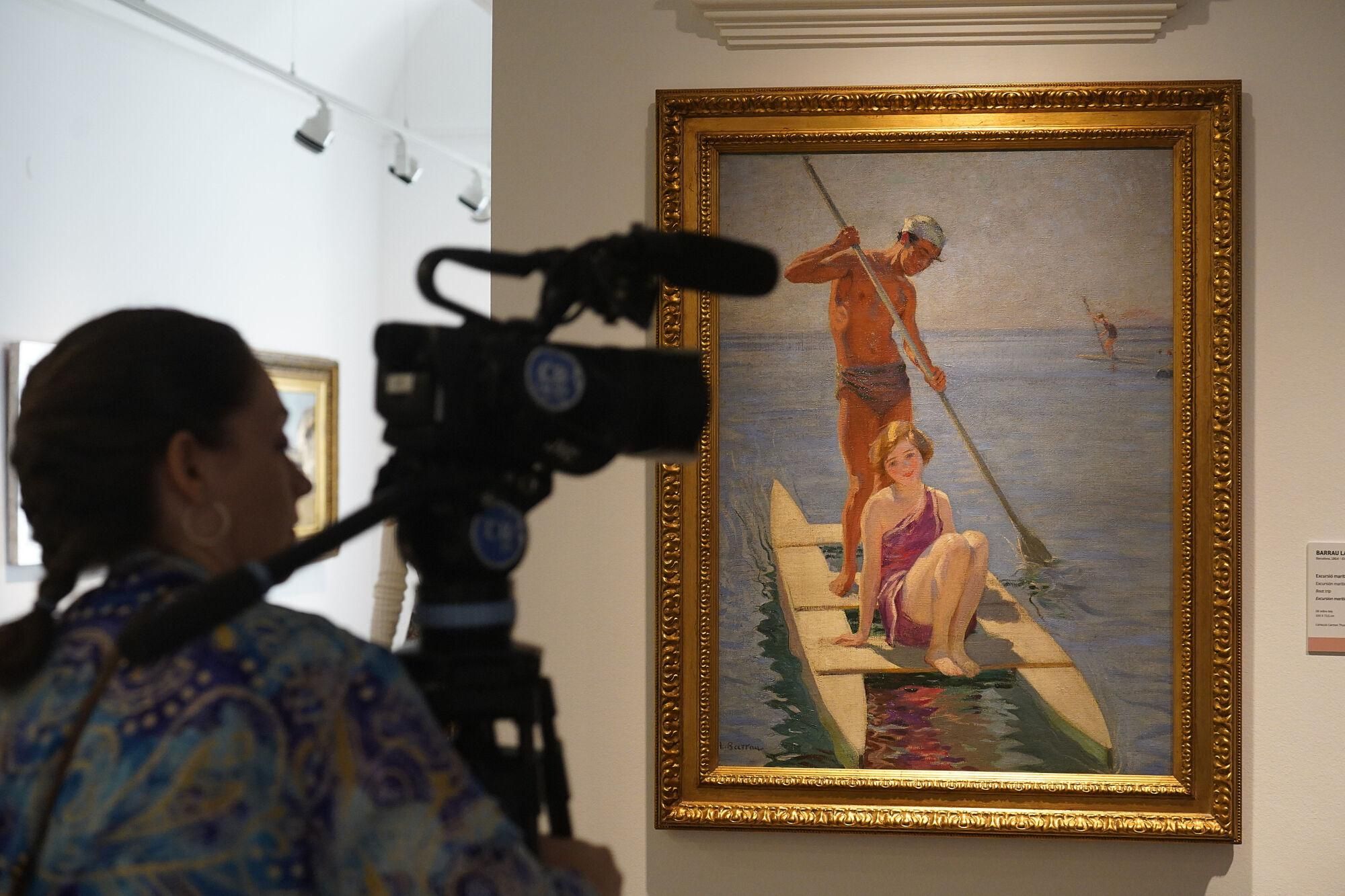 Sant Feliu de Guíxols Museu d'Història Espai Carmen Thyssen visita guiada a l'exposició Thyssen
