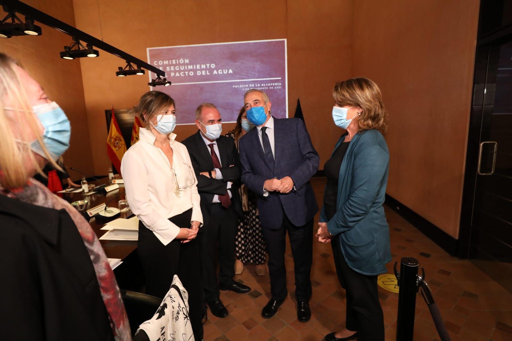 FOTOGALERÍA | La ministra para la Transición Ecológica y el Reto Demográfico, Teresa Ribera, visita Zaragoza