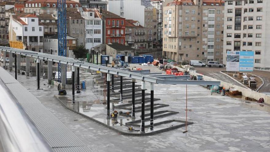 Obras de la nueva estación de buses