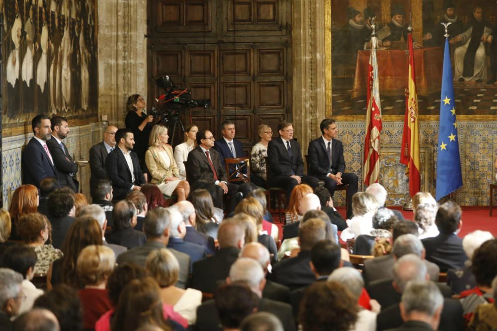 9 d'Octubre: Acto institucional en la Generalitat