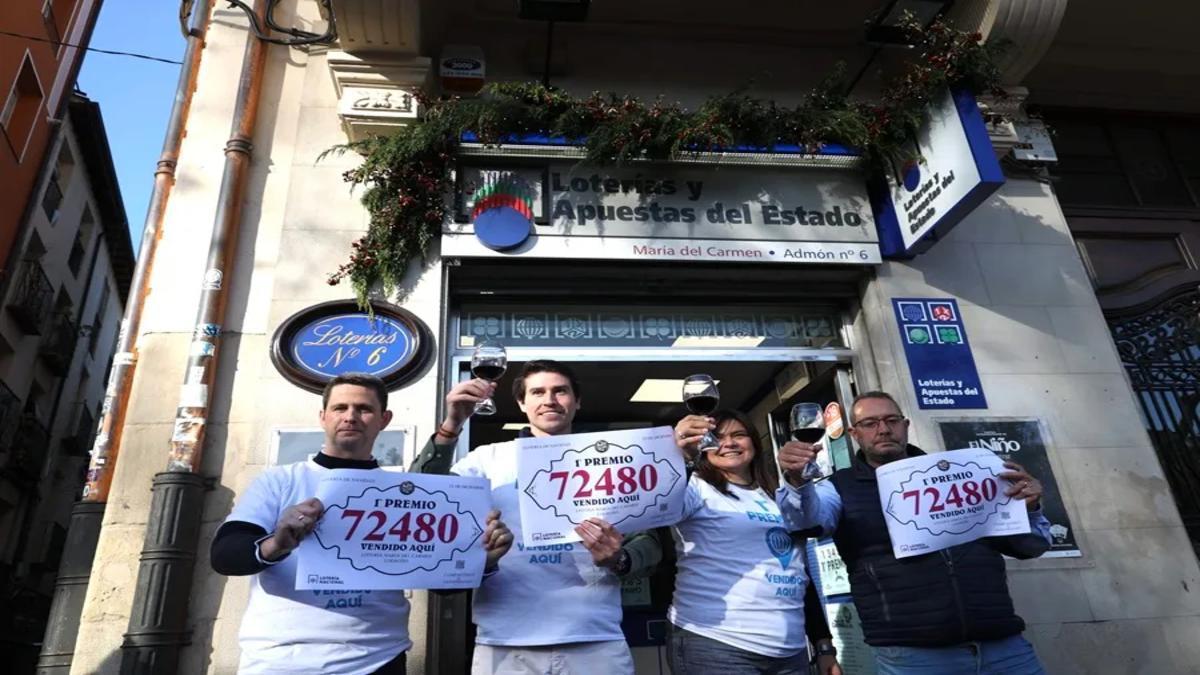 El primer premio de la Lotería de Navidad es de cuatro millones de euros a la serie y de 400.000 euros por décimo