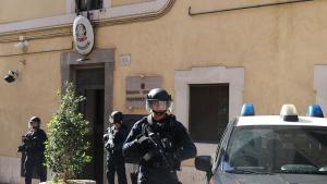 Agentes del cuerpo de Carabiniere, en Roma, en una imagen de archivo.