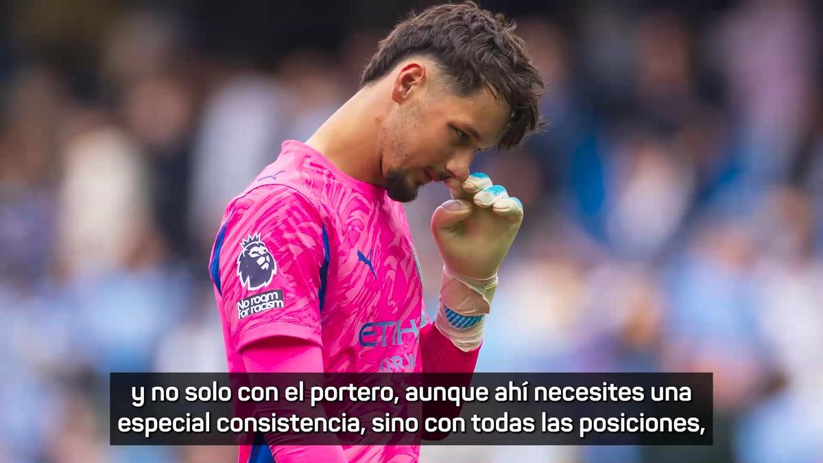 Guardiola: "Trafford jugó bien contra los Wolves y decidí que siguiera"