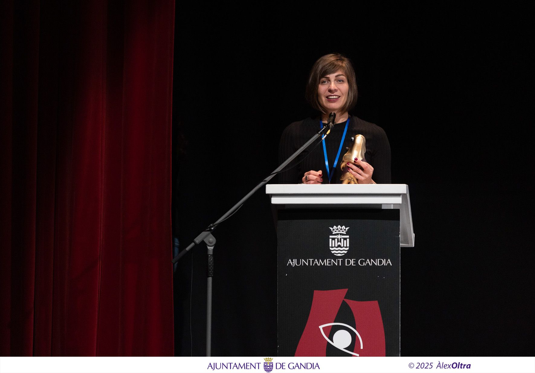 La gala de entrega de premios del Festival Cortoons de Gandia